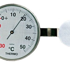 Fensterthermometer Edelstahl K+S