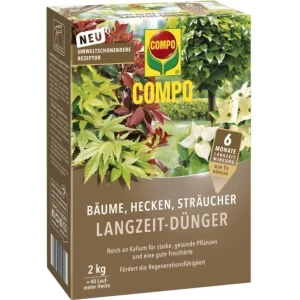Compo Bäume, Hecken, Sträucher Langzeit-Dünger | 2 kg