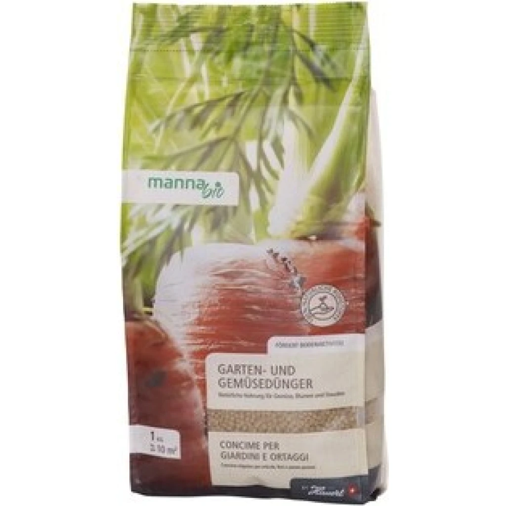 Manna BIO-Garten- und Gemüsedünger | 1 kg – Bild 2