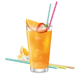Trinkhalm 24er Papier myDrink ø0,5x20cm