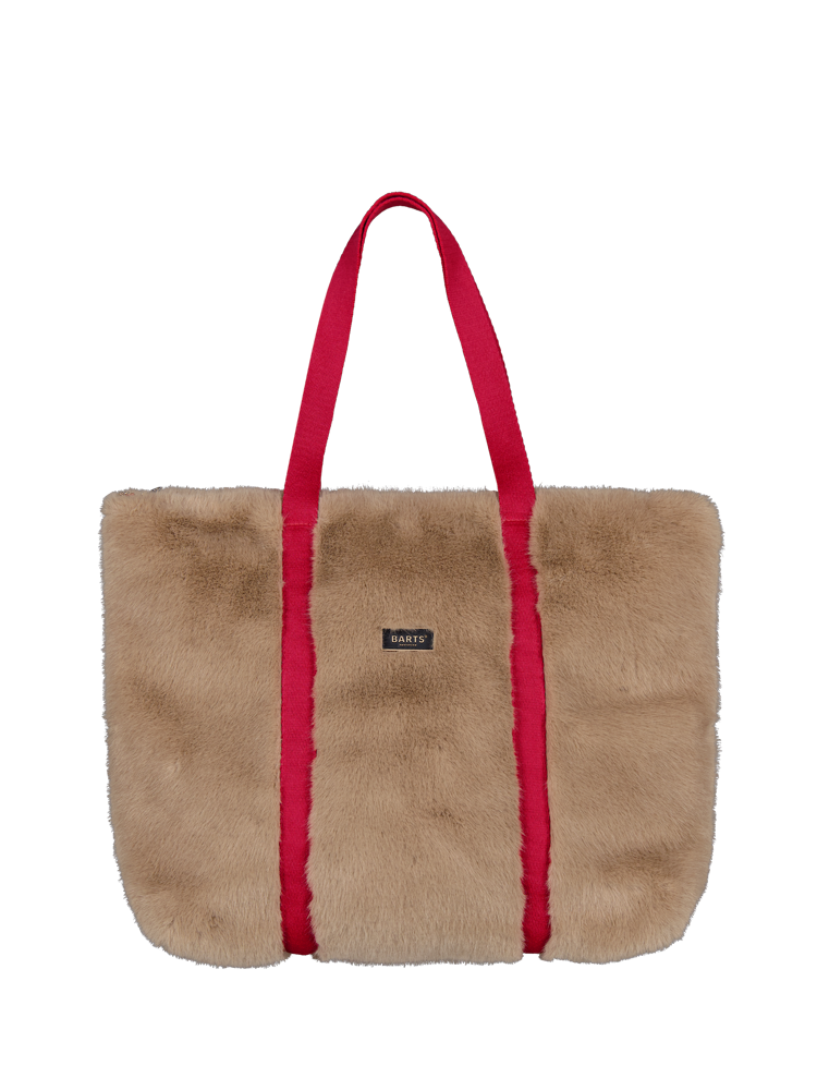 Barts SLOANS SHOPPER beige Kunstfell Tasche SALE