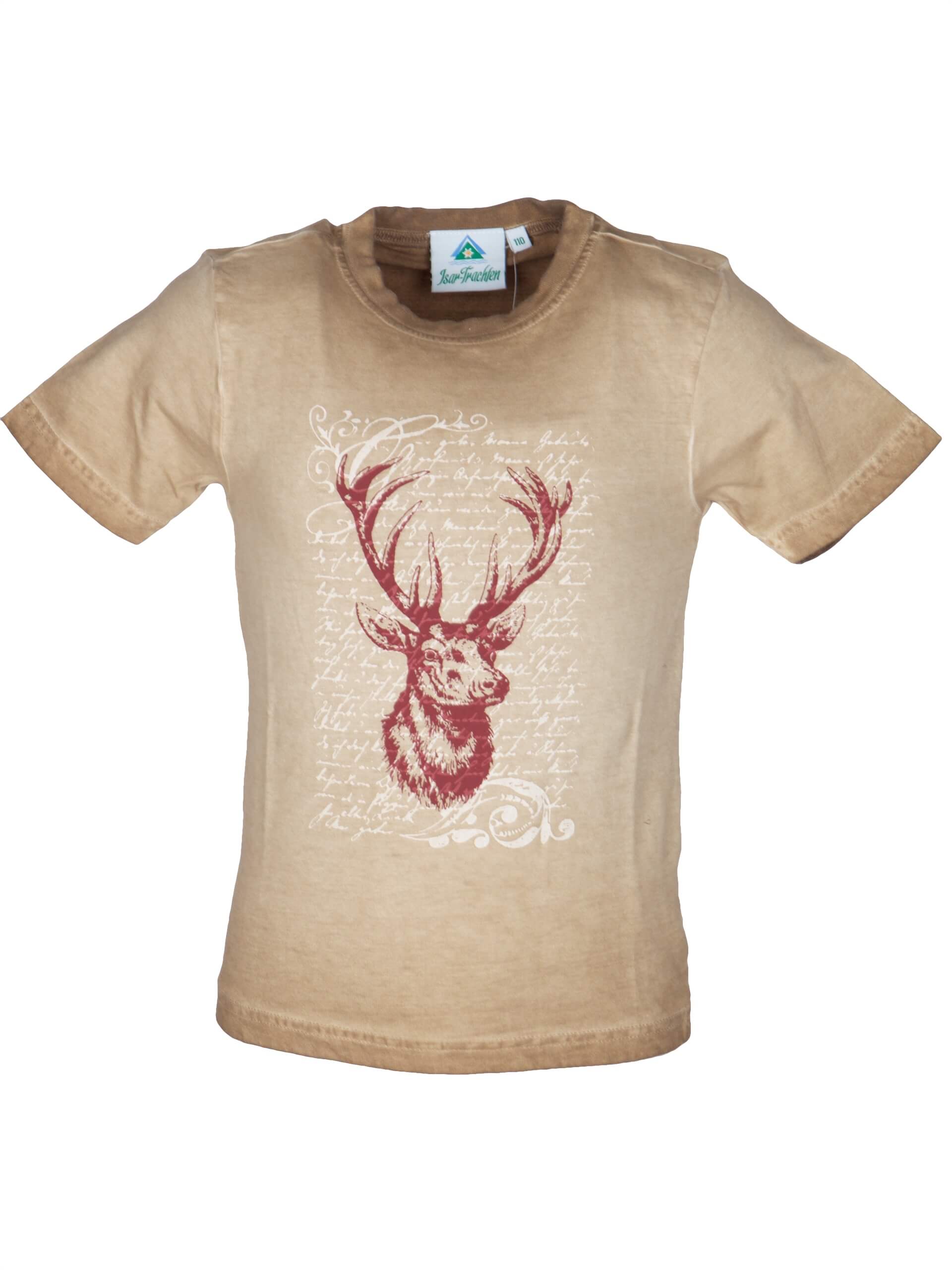 ISAR TRACHTEN Kinder T-Shirt hellbraun – Bild 4