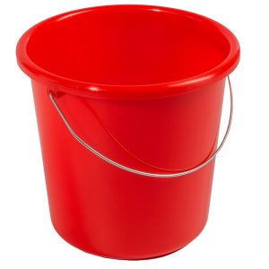 Kübel 5 l rot 22,5cm Ø, Höhe 21,5cm
