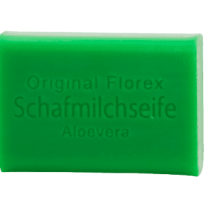 Seife mit bio Schafmilch und Aloe Vera – Florex 100 g