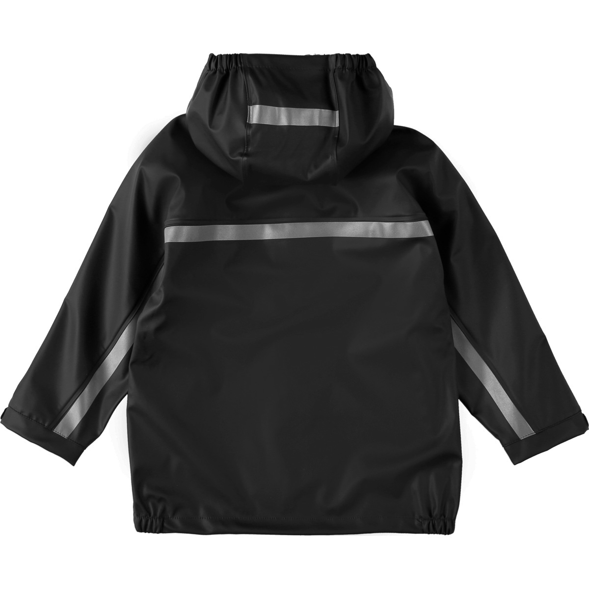 BMS Kinder Regenjacke schwarz Matschjacke 100% wasserdicht Buddeljacke SALE – Bild 4