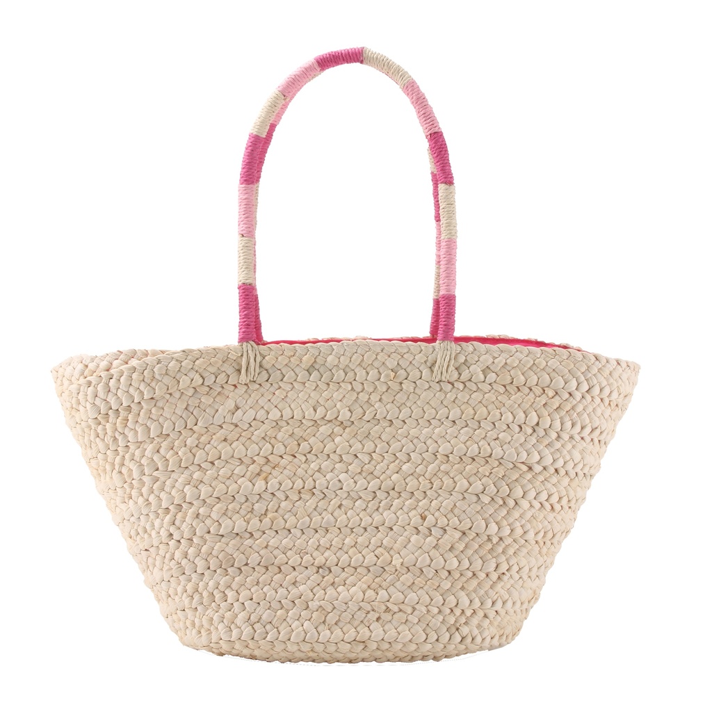 DAVINCI Korbtasche BEACH * IBIZASTYLE * Stickerei * Top Preis – Bild 6