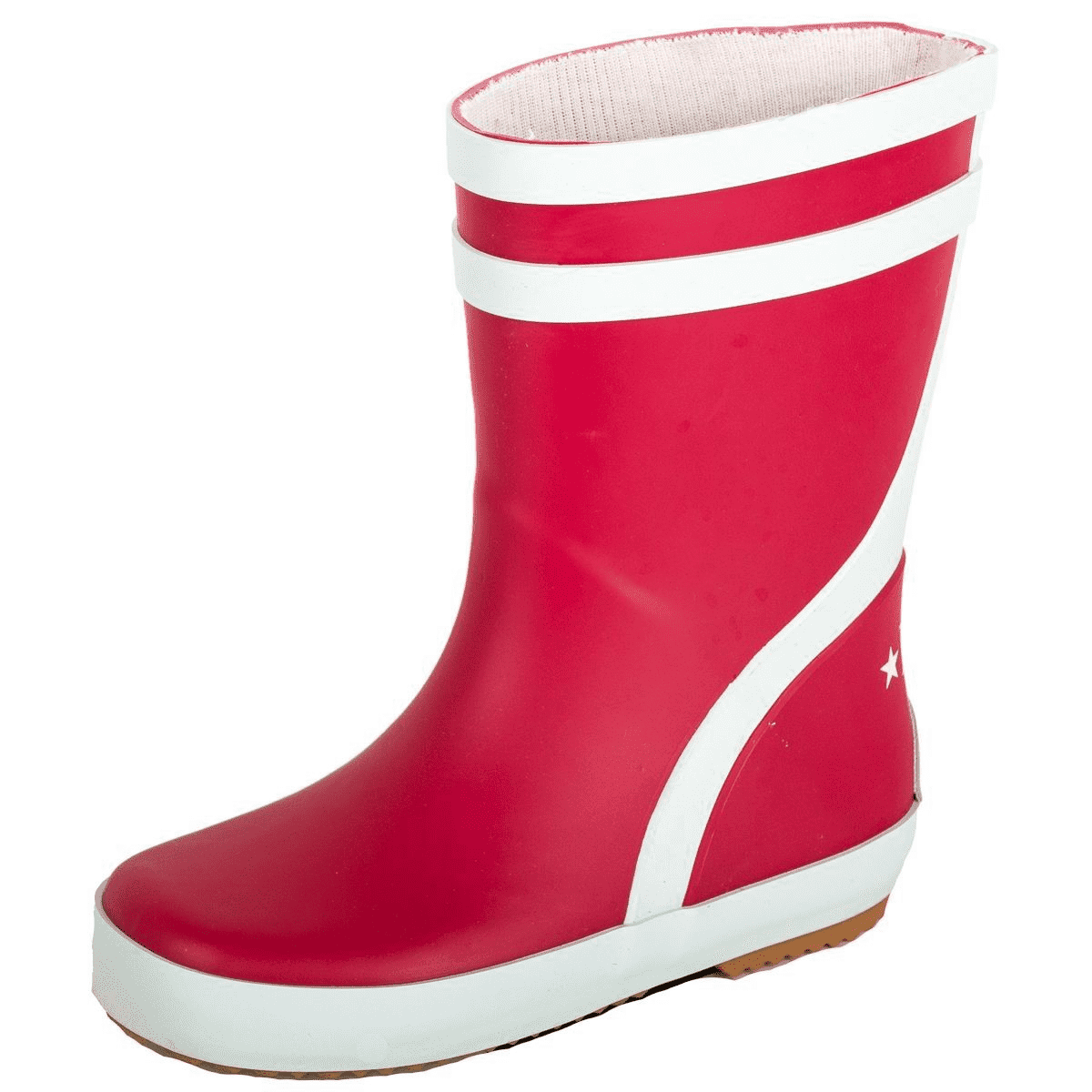 BMS Gummistiefel Naturkautschuk rot TOP PREIS