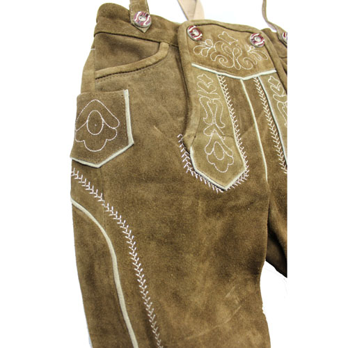 Kinder Kniebund Lederhose Isar-Trachten Gr.80-176 – Bild 7