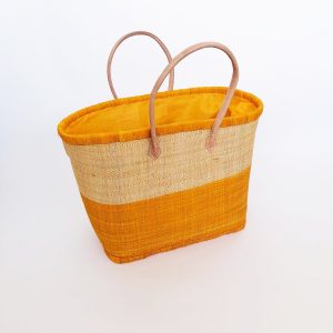 Korbtasche IVATO Safran von LE COMPTOIR DE LA PLAGE