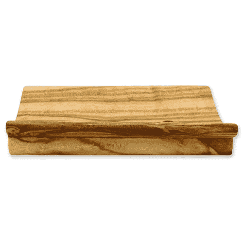 Seifenschale aus Olivenholz – eckig – Florex 11 x 7cm – Bild 4