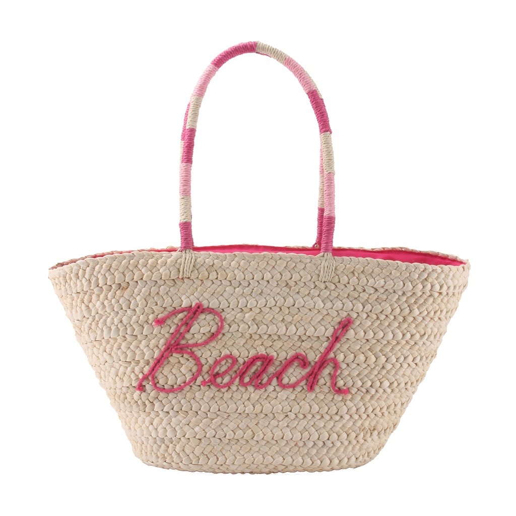 DAVINCI Korbtasche BEACH * IBIZASTYLE * Stickerei * Top Preis – Bild 2