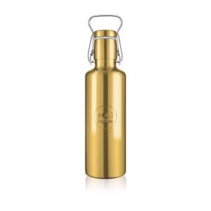 SOULBOTTLE STEEL LIGHT – Trinkflasche aus Edelstahl – 0.75L – GOLD