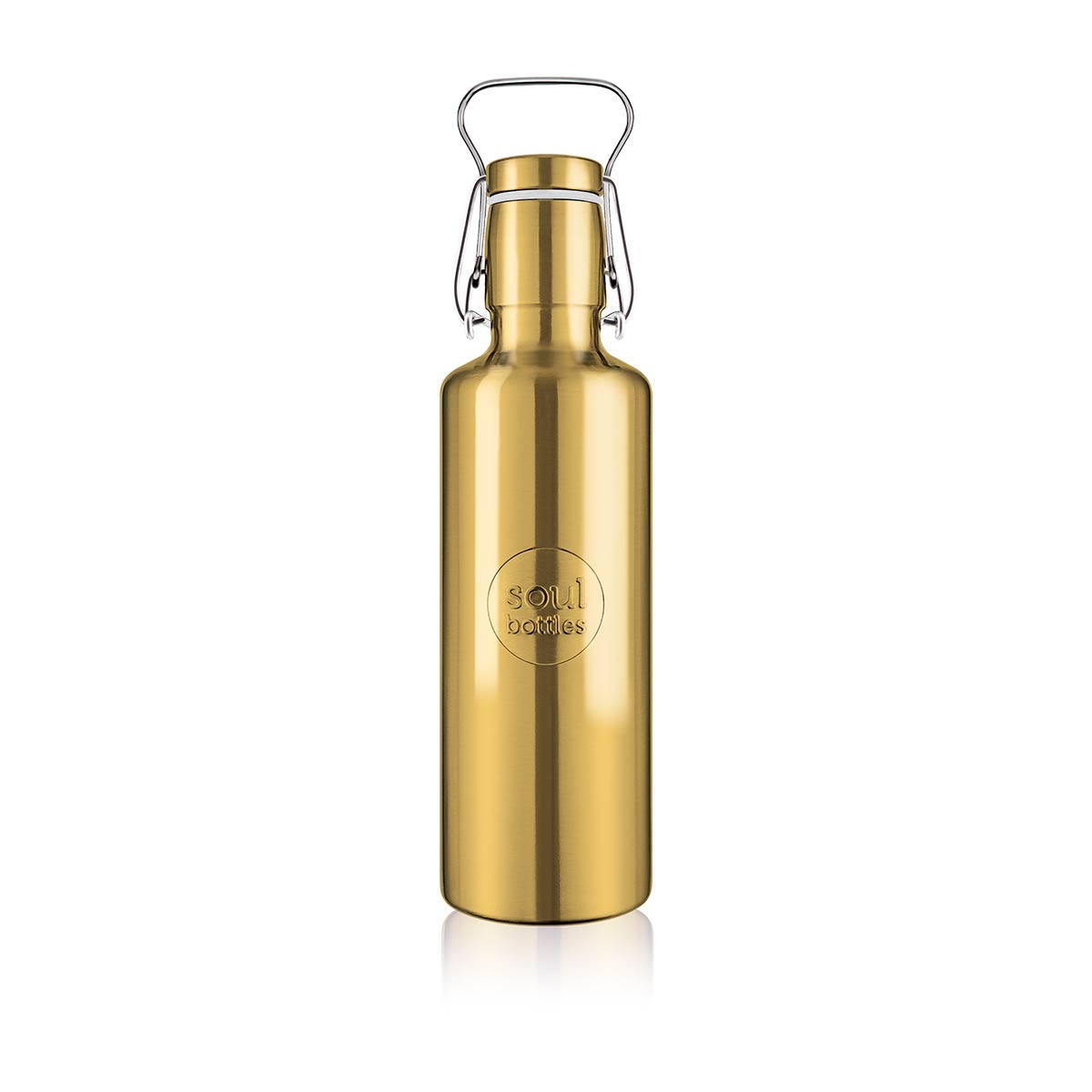 SOULBOTTLE STEEL LIGHT – Trinkflasche aus Edelstahl – 0.75L – GOLD – Bild 2