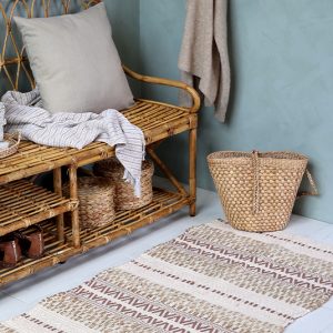 Teppich creme/braun